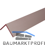 Aluminium Winkel AlMgSi0,5 Edelstahloptik A1/C31 ungleichschenkelig 30/20/2 mm