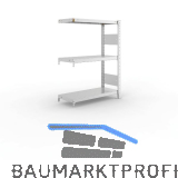 META Steck-Anbauregal 1025 x 750 x 300 mm 3 Fachb�den 150 kg