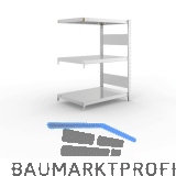 META Steck-Anbauregal 1025 x 750 x 500 mm 3 Fachb�den 100 kg