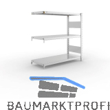 META Steck-Anbauregal 1025 x 1000 x 400 mm 3 Fachb�den 150 kg