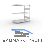 META Steck-Anbauregal 1025 x 1000 x 500 mm 3 Fachb�den 150 kg