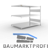 META Steck-Anbauregal 1025 x 1300 x 800 mm 3 Fachb�den 230 kg