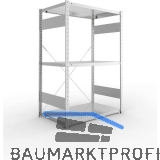 META Steck-Grundregal 1500 x 1000 x 600 mm 3 Fachb�den 150 kg