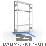 META Steck-Grundregal 2000 x 1300 x 300 mm 5 Fachb�den 230 kg