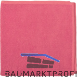 Microfasertuch Rainbow f�r universelle Reinigung 40 x 40 cm Farbe rot