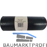 M�lls�cke Polyethylen 240 Liter, 37 my 1000 x 1250 mm ohne Zugband schwarz