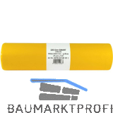 M�lls�cke Polyethylen 120 Liter, 25 my 700 x 1100 mm ohne Zugband gelb