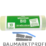 Bio M�lls�cke ohne Griff 10 Liter, 14 my 390 x 440 mm ohne Zugband