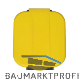 MASTA Ersatzdeckel Ecofix Wandfix gelb