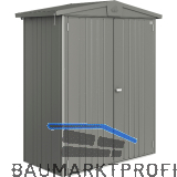 BIOHORT Ger�tehaus Europa 1 quarzgrau-metallic