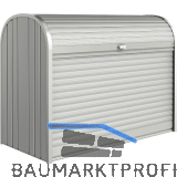 BIOHORT Rollladenbox StoreMax 160 silber-metallic