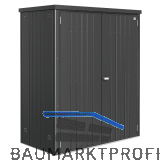 BIOHORT Ger�teschrank 150 dunkelgrau-metall