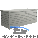 BIOHORT Gartenbox FreizeitBox 180 quarzgrau-metallic