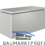 BIOHORT Design-Gartenbox LoungeBox 160 silber-metallic