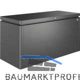 BIOHORT Design-Gartenbox LoungeBox 160 dunkelgrau-metallic