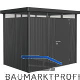 BIOHORT Ger�tehaus HighLine H2 dunkelgrau-metallic