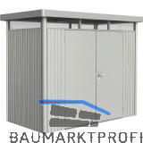 BIOHORT Ger�tehaus HighLine H1 silber-metallic Doppelt�r