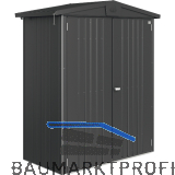 BIOHORT Ger�tehaus Europa 1 dunkelgrau-metallic