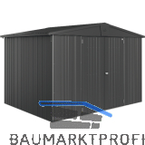 BIOHORT Ger�tehaus Europa 5 dunkelgrau-metallic