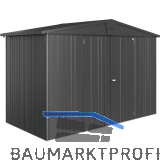 BIOHORT Ger�tehaus Europa 4A dunkelgrau-metallic