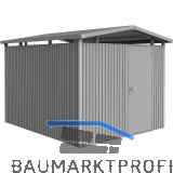 BIOHORT Ger�tehaus Panorama P5 quarzgrau-metallic 1-t�rig