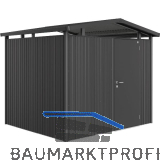 BIOHORT Ger�tehaus Panorama P3 dunkelgrau-metallic 1-t�rig
