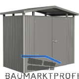 BIOHORT Ger�tehaus Panorama P1 quarzgrau-metallic 2-t�rig