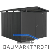 BIOHORT Ger�tehaus Panorama P4 dunkelgrau-metallic 2-t�rig