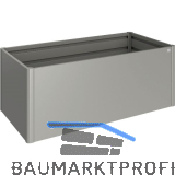 BIOHORT Hochbeet 2 x 1 quarzgrau-metallic