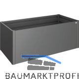 BIOHORT Hochbeet 2 x 1 dunkelgrau-metallic