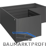 BIOHORT Hochbeet L dunkelgrau-metallic