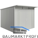 BIOHORT Ger�tehaus AvantGarde A7 silber-metallic Doppelt�r