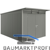 BIOHORT Ger�tehaus AvantGarde A8 quarzgrau-metallic Doppelt�r
