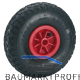 D�RNER + HELMER Rad luftbereift 260 mm Kunststoff-Felge