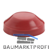 D�RNER + HELMER Achsendkappen 20 mm Kunststoff rot