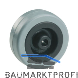 D�RNER + HELMER Rad Gummi Kunststoff-Felge 100 mm 70 kg