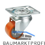 D�RNER + HELMER Lenkrolle Polyurethan 35 mm 100 kg