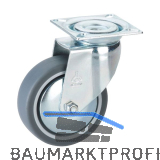 D�RNER + HELMER Lenkrolle TPE Fadenschutz 75 mm 50 kg