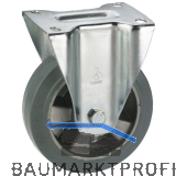 D�RNER + HELMER Bockrolle Elastik Alufelge 100 mm 180 kg