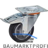 D�RNER + HELMER Lenkrolle TPE PP-Felge Feststeller 100 mm 70 kg