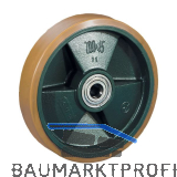 D�RNER + HELMER Rad Polyurethan-Bereifung 250 mm 1200 kg