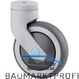 TENTE Lenkrolle TPE Kunststoff 100 mm 100 kg