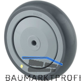 TENTE Rad PUR Maxtech 125 mm Achsloch 160 kg