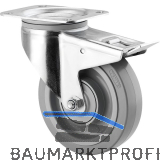 TENTE Lenkrolle Elastik Totalfeststeller 200 mm 400 kg