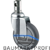 TENTE Lenkrolle Polyamid zentral total- und zentral richtungsfest.150 mm 100 kg