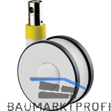 TENTE Lenkrolle Polyamid zentral total- und zentral richtungsfeststellbar 125 mm