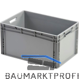 Eurokasten in grau geschlossen 600 x 400 x 320 mm
