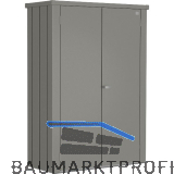 BIOHORT Terrassenschrank Romeo M High quarzgrau-metallic