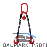 Kettengeh�nge 2-Strang L�nge 2 m Tragkraft 7500 kg inkl. Pr�fzeugnis