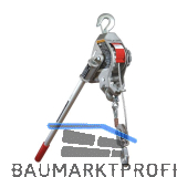 Alu-Stahlseilzug C 400 H Hakenanzahl 3 Hubleistung 773 kg